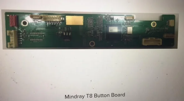 

Button board for Mindray T8 machine Used,original ,tested