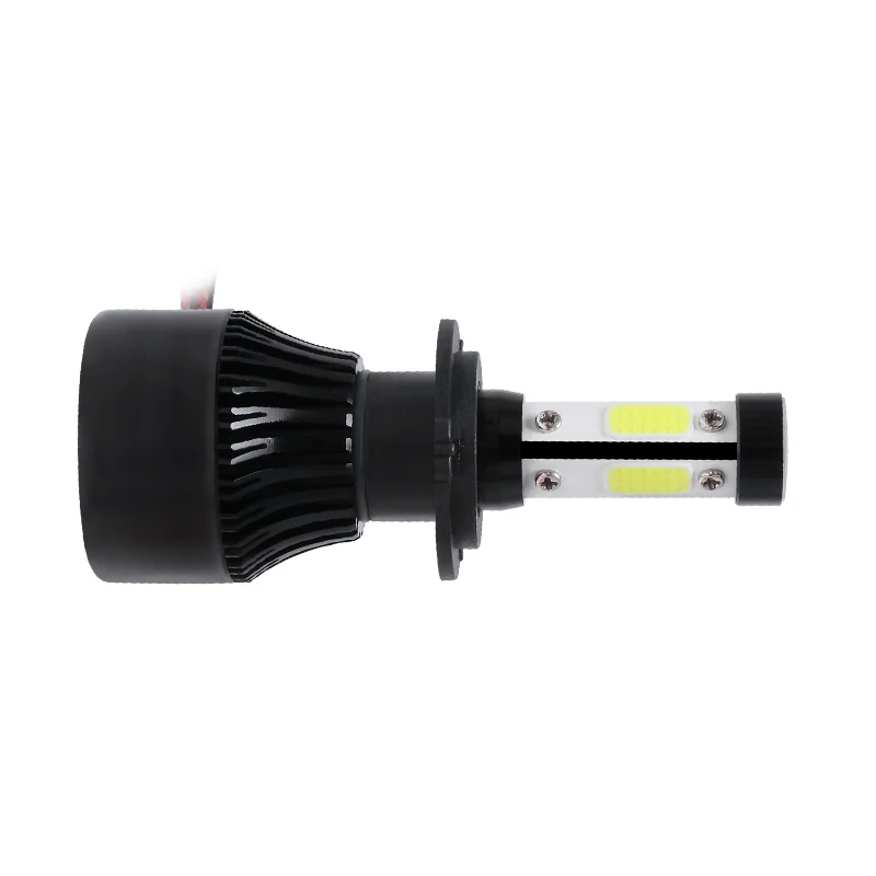 Car Headlight with 4-side LED Chips H4 H7 H1 H8 H9 H11 9005 HB3 9006 HB4 9004 9007 H13 5202 Car LED Head Light Lamp 12000LM Bulb