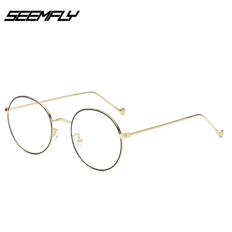 SEEMFLY, новинка, овальные металлические очки для чтения, прозрачные линзы, для мужчин и женщин, очки для дальнозоркости, оптические очки, очки по рецепту от 0 до+ 4,0