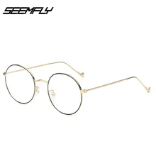 SEEMFLY, новинка, овальные металлические очки для чтения, прозрачные линзы, для мужчин и женщин, очки для дальнозоркости, оптические очки, очки по рецепту от 0 до+ 4,0