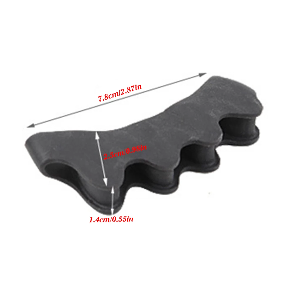 Silicone Toe Separator Correction Hallux Valgus Corrector Orthopedic Hammer Separator Straightener Spreader Foot Care Tool 2PCS