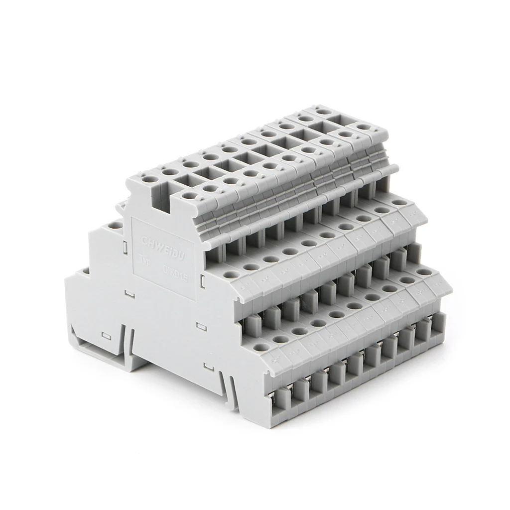 

DIKD1.5 DIN Sensor Terminal Block 3-Layer Rail Actuator Phoenix Contact Connector Multiuse Spare Parts
