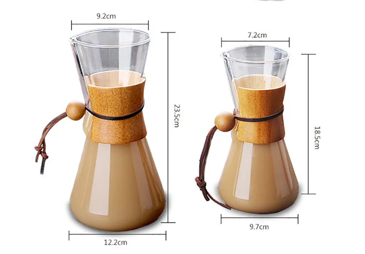 MICCK, классический стеклянный кофейник, эспрессо, Кофеварка, простой стиль, высокое качество, налить на кофе, Кофеварка, фильтр, 400 мл