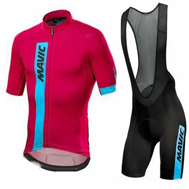 2021 Mavic футболка "Велоспорт" Set Pro Maillot Racing Велоспорт Одежда Мужская одежда для