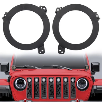 

9 Inch Headlight Mounting ABS Bracket for-Jeep Wrangler JL 2018-2019 1 PAIR