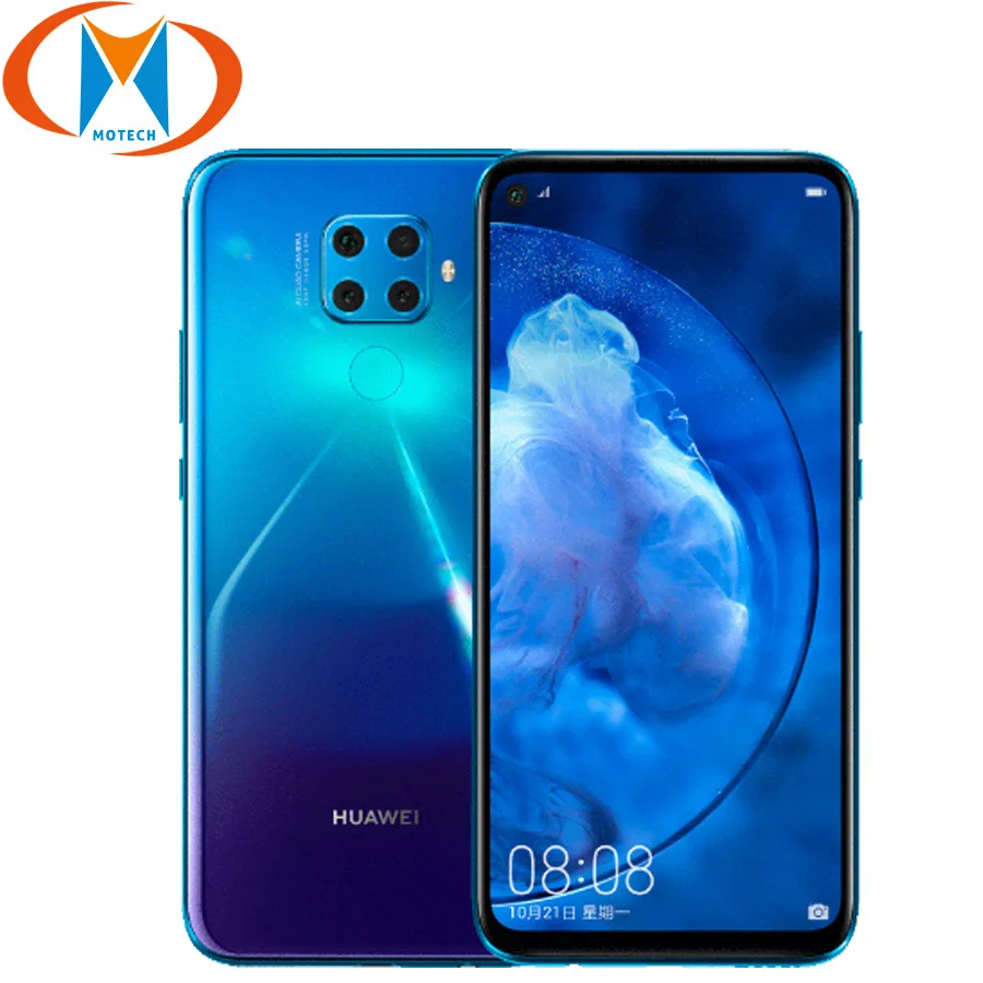 Новинка 2019 huawei Nova 5Z 6 ГБ ОЗУ 128 Гб ПЗУ мобильный телефон 48мп четырехъядерный