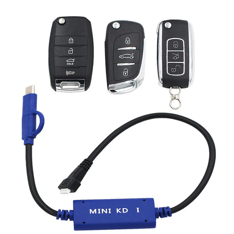 Original KEYDIY Mini KD Remote Key Generator Remotes Support Android Mini KD Auto Key Programming KD Remote B11 B10 B07 B02 B12 - Цвет: Серый