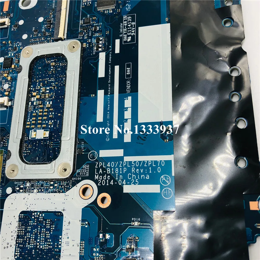 Для hp probook 450 G2 450-G2 Материнская плата ноутбука i5-5200U ZPL40 ZPL50 ZPL70 LA-B181P 799552-601 799552-001 799552-501 Материнская плата