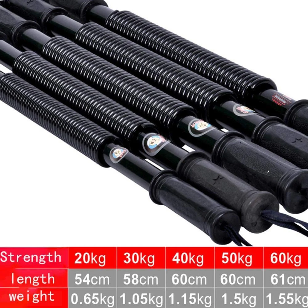 Power Twister Flexible Strength Chest Arm Rod Hand Gripper Spring Bar Strengthens Biceps Shoulders Exerciser Fitness Expa arm strength trainer fitness hand gripper fitness spring stick