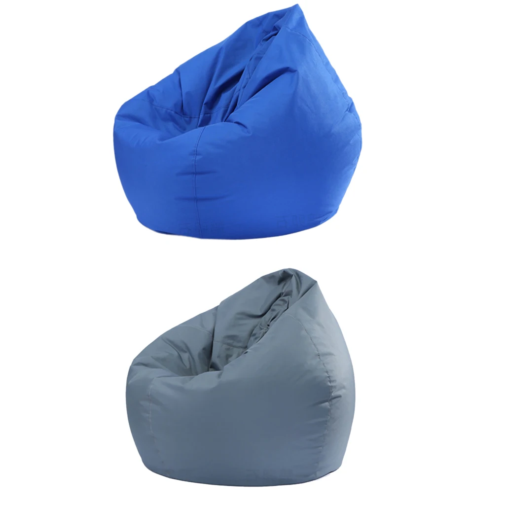 Waterproof Large Bean Bag Covers for Stuffed Animal Storage Toy Storage Bean Bag Furniture Cover Living Room Chair Cover