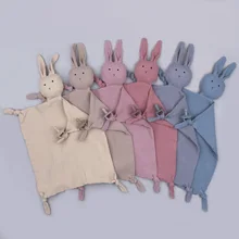 Bavoir pour nouveau né, serviette pour bébé, sucette, lapin Kawaii, mouchoir de sommeil, soins infirmiers, couverture, jouets
