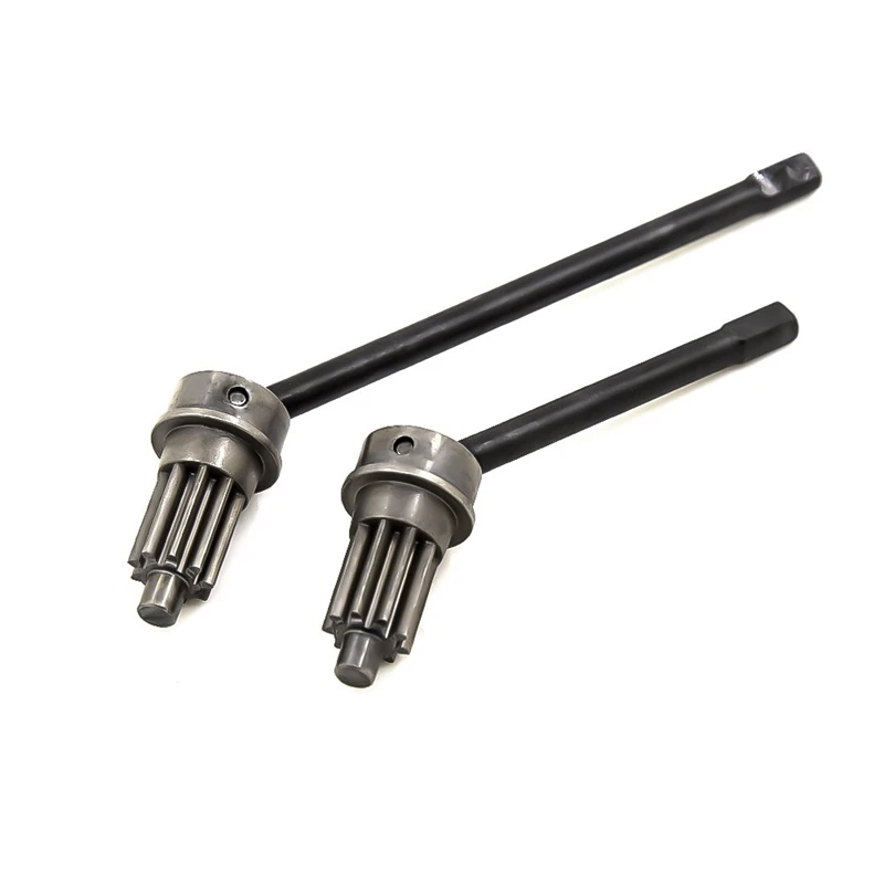 2Pcs Steel Front Axle CVD Drive Shaft For 1/10 RC Crawler TRAXXAS TRX4