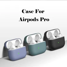 Жидкие силиконовые беспроводные Bluetooth наушники чехол для Airpods Pro Чехол Жидкий чехол для Apple Air pods 3 крышка Earpods Funda Coque