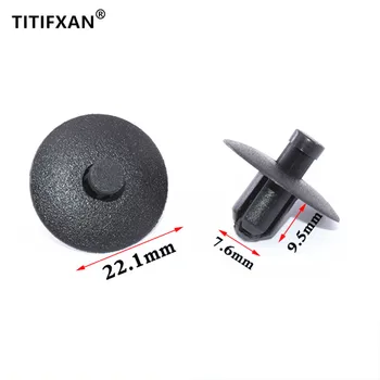 

15PCS Car door outside trim panel clips for VW 11-17 years Polo Sagitar Jetta roof seal strip push-in plastic fasteners