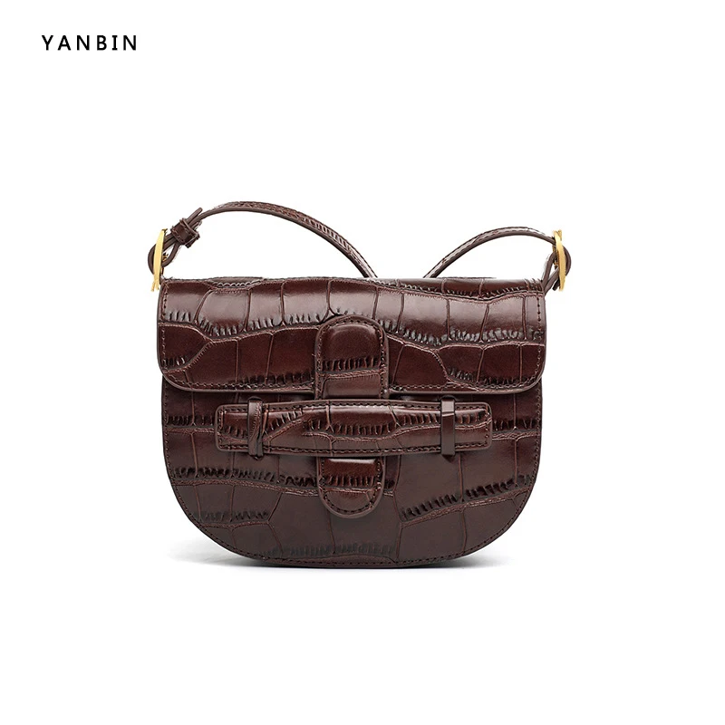 

High Quality Stone Pattern Leather Crossbody Bags for Women Designer Small Handbags Shoulder Messenger Bag Mini Purses Hand Bags