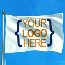 Custom 2x3m Flag Any Size Company Advertisement Flags And Banners