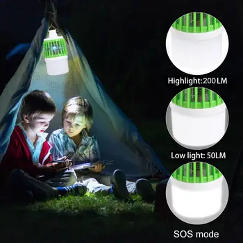 

Portable Electric LED Mosquito Killer Lamp Photocatalysis Mute Home LED Bug Insect Trap Radiationless Anti Mosquito Killer Lamp
