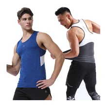 Мужской спортивный жилет для фитнеса, сжигание жира на животе, спортивная одежда, талия, пот, корсет, вес, тренировка, без рукавов, рубашка для бега