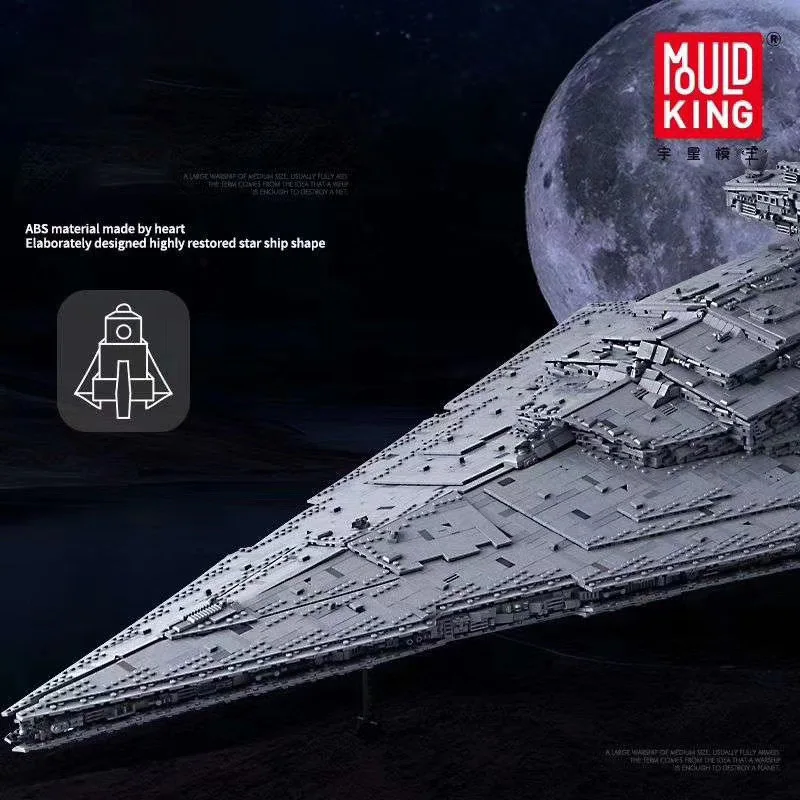 05027 звезда игрушки Звездных войн MOC 23556 имперский Звездный Разрушитель 75252 Детские