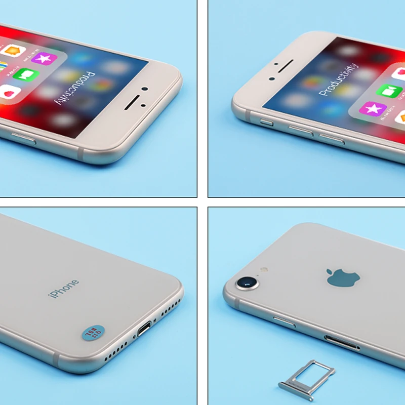 Apple iPhone 8 A11 Bionic 4," 2 Гб ОЗУ 64 Гб/256 ГБ шестиядерный IOS 3D Touch ID 12.0MP отпечаток пальца 4G LTE разблокированный мобильный телефон