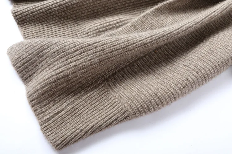 Ropa mujer invierno женский осенне-зимний толстый теплый негабаритный длинный кашемировый свитер яка Короткий Повседневный ленивый кардиган femme пальто