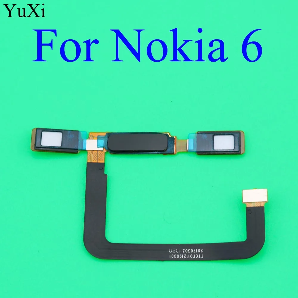 YuXi для Nokia 6 Главная Кнопка Датчик отпечатков пальцев Сенсорный идентификатор
