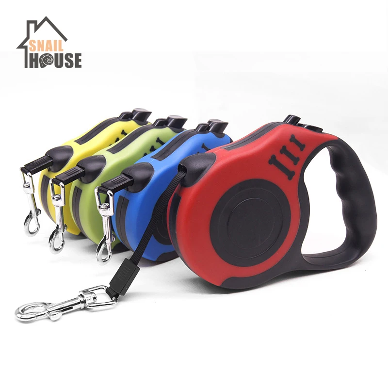 

Snailhouse Durable Dog Leashes Automatic Retractable Nylon Extending Puppy Walking Leads Dog Walking Running Leads Pet Supplies