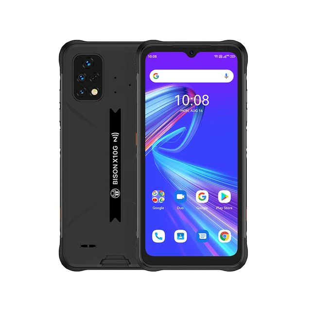 UMIDIGI BISON X10G X10S IP68/IP69K Rugged Mobile Phone 4GB RAM 64GB ROM 6150mAh 6.53" Android 11 Smartphone OTG NFC Cellphone newest umidigi phone