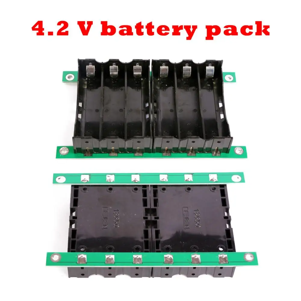 

1S Battery Box BMS SPower Wall 4.2V Li-ion Lithium 18650 Battery Pack BMS PCB board 18650 Battery Box Charge-free Welding