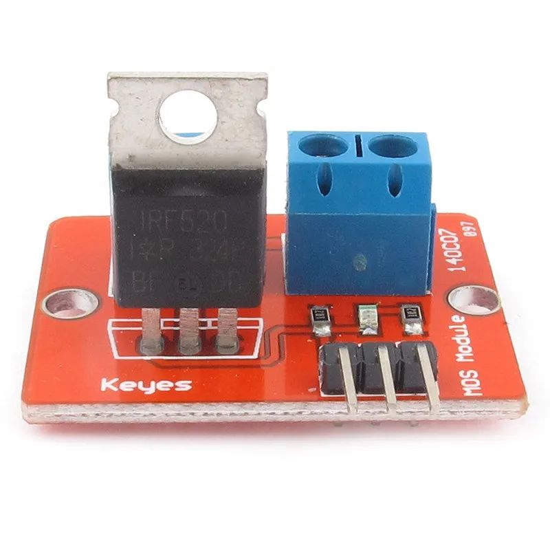 5 шт. MOSFET Кнопка IRF520 MOSFET драйвер модуль для ARM Raspberry pi
