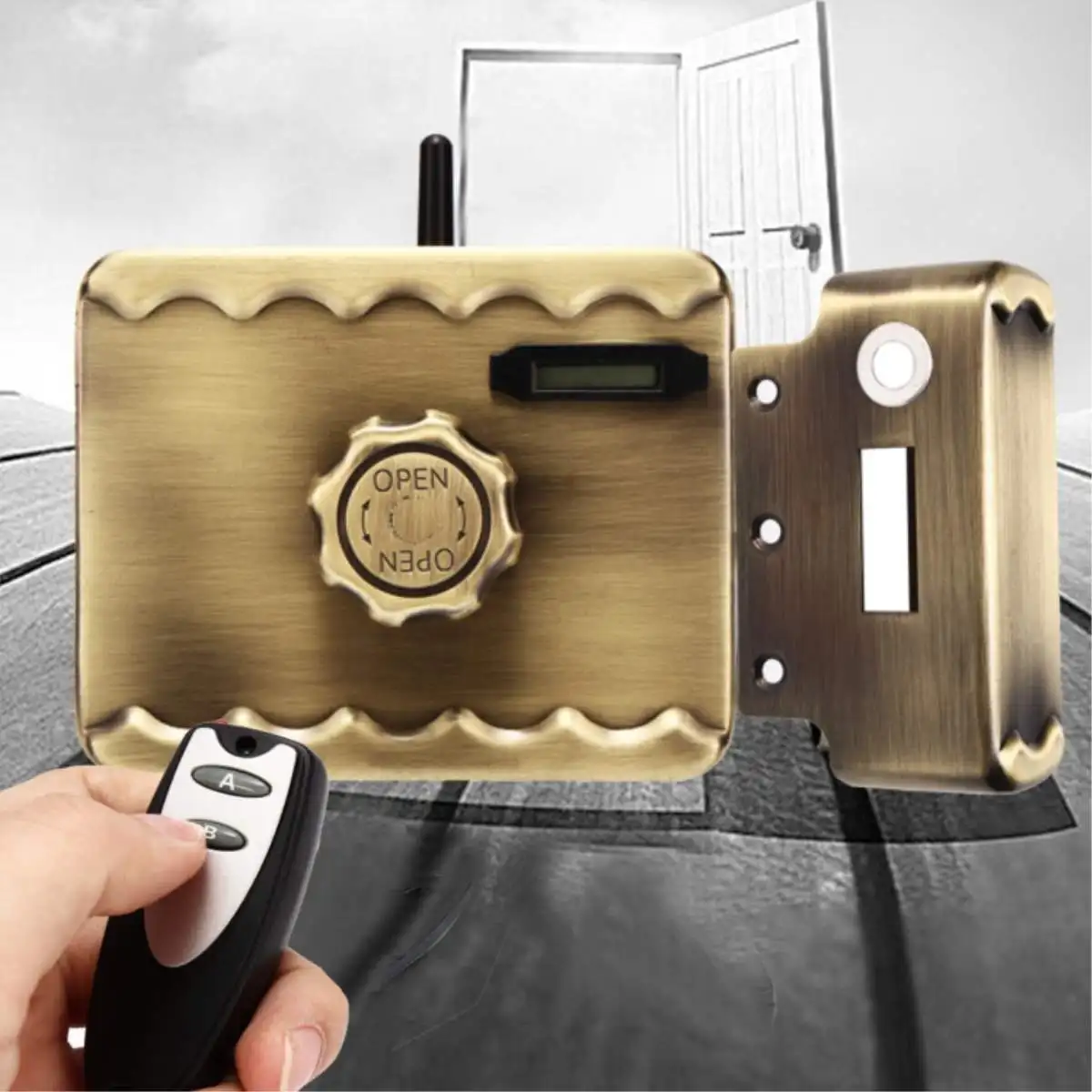 

Smart Lock Electronic Door Lock Phone Control Wireless Remote Control Electronic Smart Lock Easy Installing