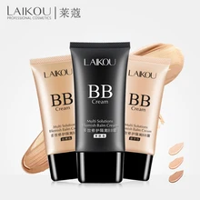 LAIKOU бренд BB& CC крем корейский макияж Жидкая основа для лица основа маскирующий макияж увлажняющая отбеливающая Косметика 50 мл