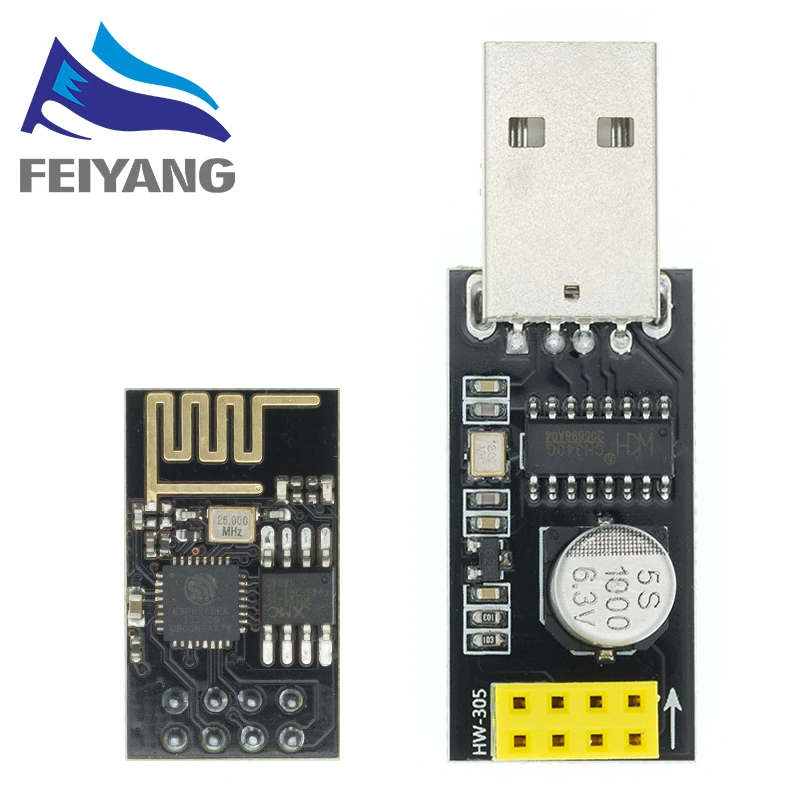 ESP01 программатор адаптер UART GPIO0 ESP-01 Adaptaterr ESP8266 CH340G USB к ESP8266 Серийный беспроводной Wifi Developent Board модуль