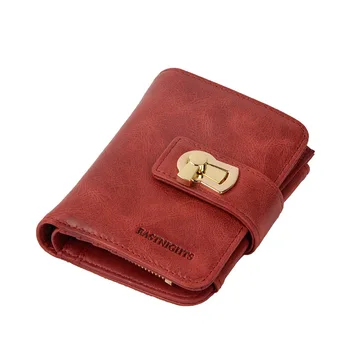 

Women Wallets Genuine Leather Ladies Clutch Bag Zipper Credit Card Holder Female Wallet with Coin Pocket