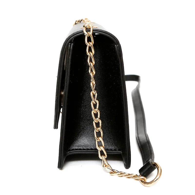 

2019 New Style Sexy Lip Red Lipstick Embroidery Square Sling Bag Simple One-Shoulder Oblique WOMEN'S Bag