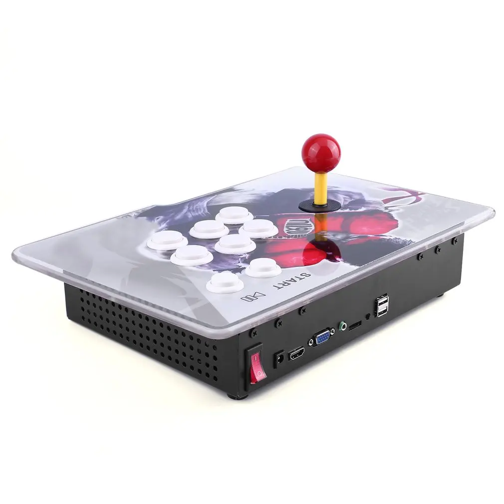 Multi-game 846 Game in One Professional Design Family Box with Single Joystick Home Game Machine with Black Dragon Pattern