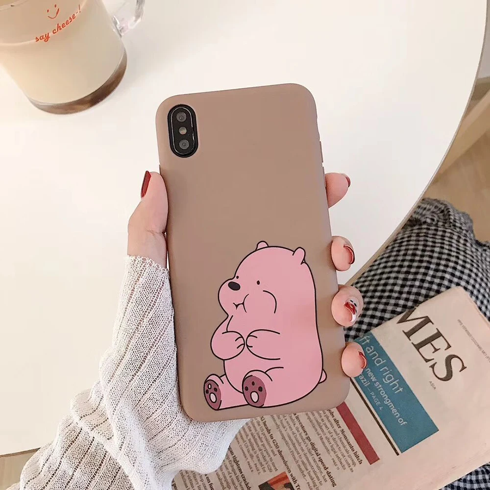 Мы вся правда о медведях игрушечный Единорог жидкости крышка для Vivo IQ00 V17 Neo S1 Y7S Z5 V15 X20 X23H X27 X9 X9S V5 Plus Мягкий чехол для телефона чехол