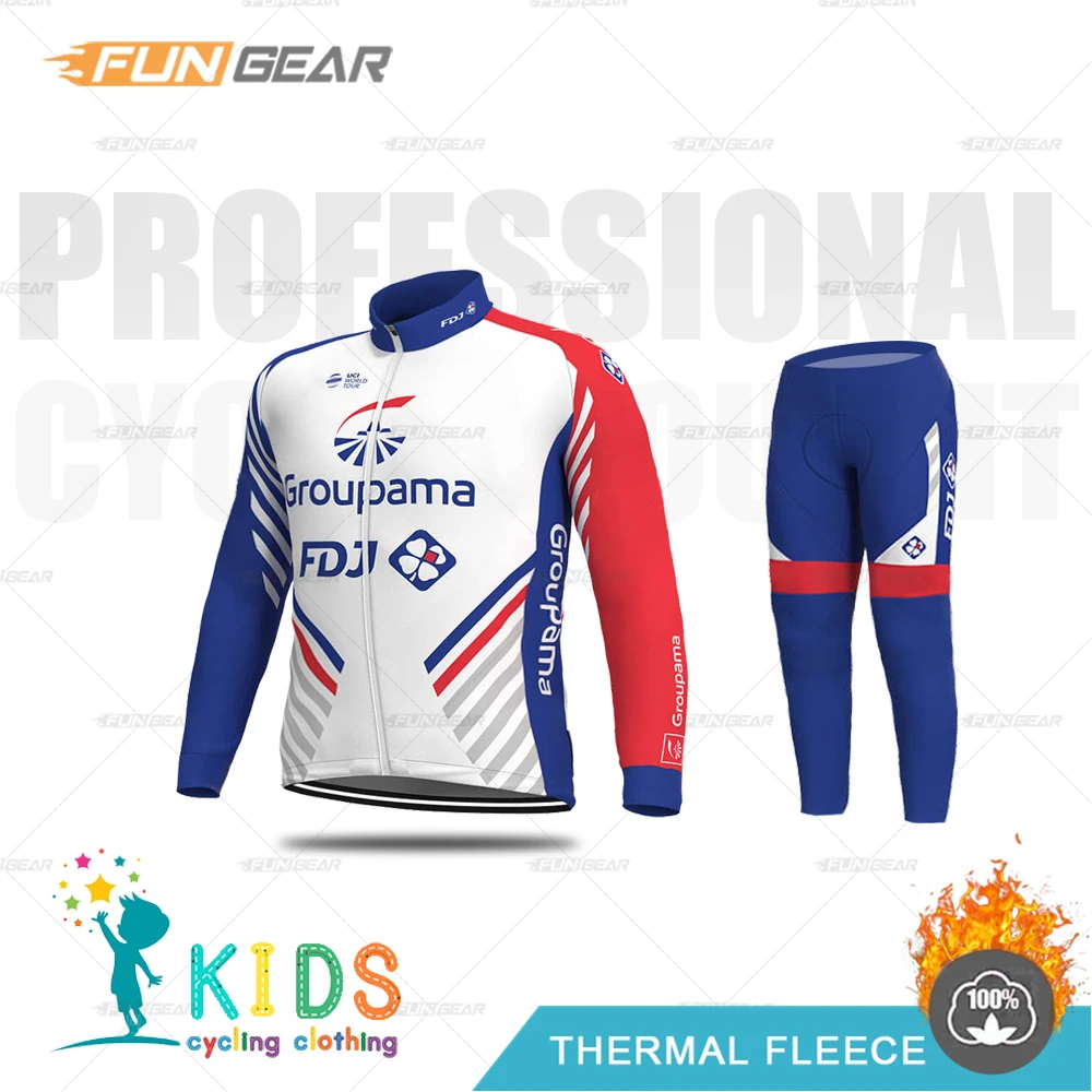 childrens long sleeve cycling jersey