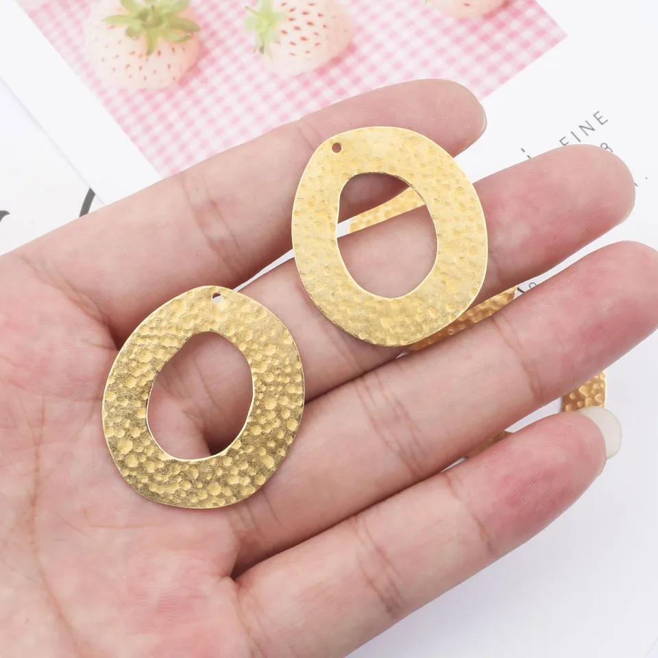 10 Piezas De Dijes Redondos De Latón Crudo Para Collar, Cuentas De Latón Con Filigrana, 1 Bucle, Pátina Verde Azulada Orgánica Para Joyería Hecha A Mano, Dije De Encaje Bohemio DIY 804 - México