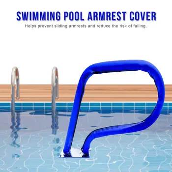 

1pc 4Ft / 6Ft / 8Ft / 10Ft Soft Swimming Pool Hand Rail Cover Slip Resistant Grip Handrail Protection Cover