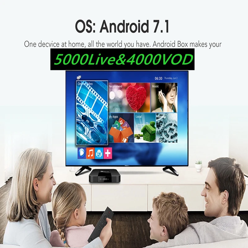 

TX3 BOX 5000 channels 4000 VOD IPTV Spainish Albania Asia Thailand Indonesia Philippines India Turkey Germany France Adult XXX