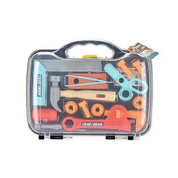 

Kids Toy Simulation Tool Box Pretend Play Toy Repair Tool Box for Children Gift