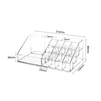 

Clear Make Up Organiser Cosmetic Storage Box Display Makeup Case,Jewelry Box Sets-
