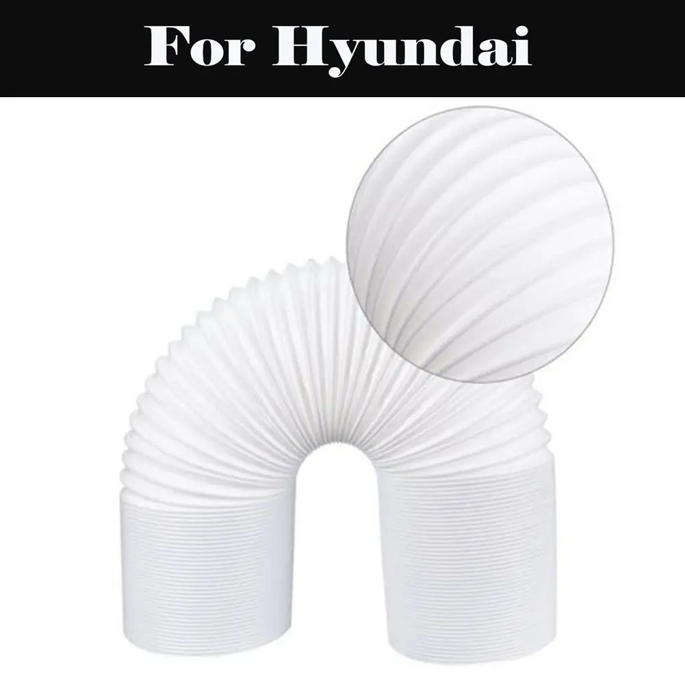 

Adoolla Thicken Air Conditioner Exhaust Hose with Steel Wire Tube For Hyundai HSP33 GO1-QGE HSE53 GR1-QGE HSP53 GO1-QGE