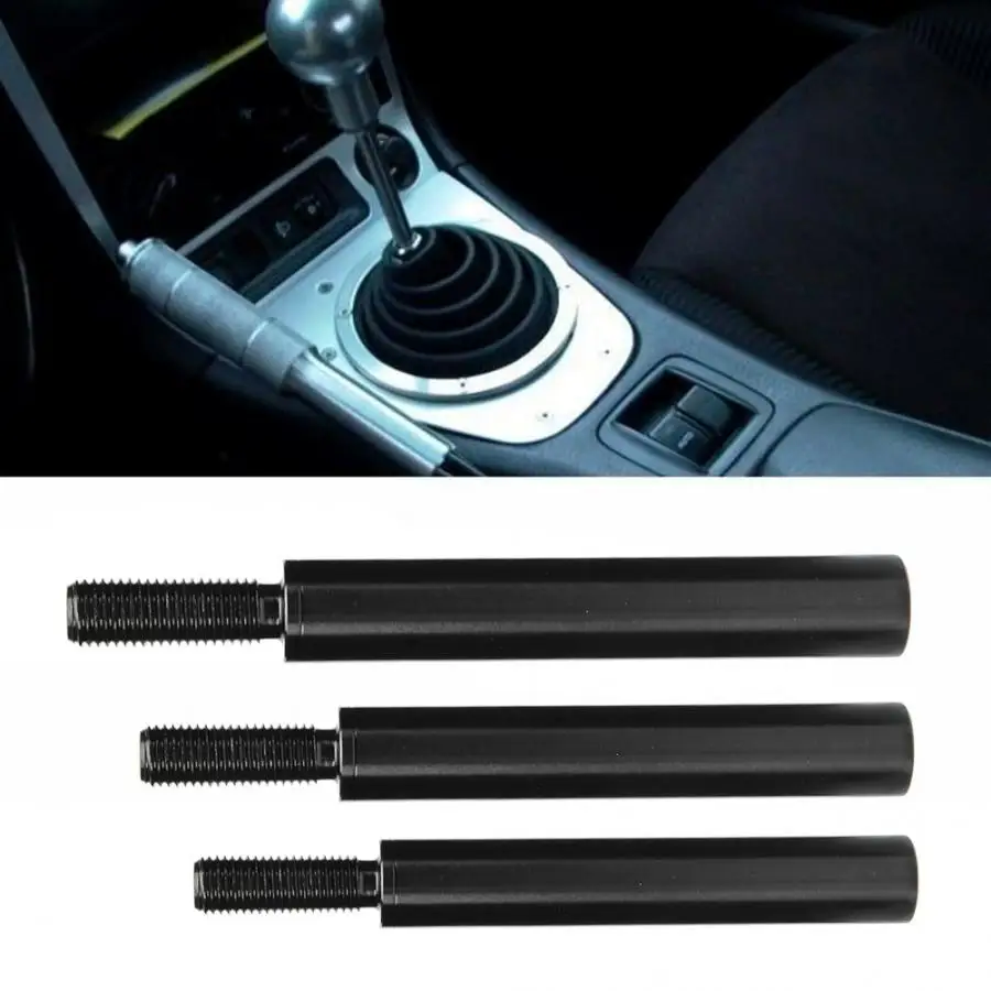Gear Shifter Stick Lever Straight Extension Shift Knob Extender Car Modification Accessory Straight Gear Stick Extension