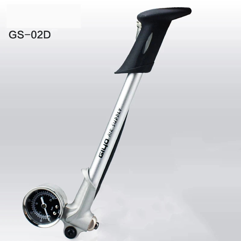 

300psi High Pressure Bike Shock Portable Inflator Inflatable Pump For Shock Absorber/Fork Air Supply Bicycle Pump Gauge