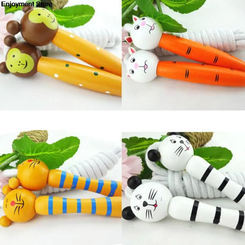2.1M Cartoon Children Handled Jumping Skipping Rope Skip Cord Standard Fitness Outdoor Game | Спорт и развлечения