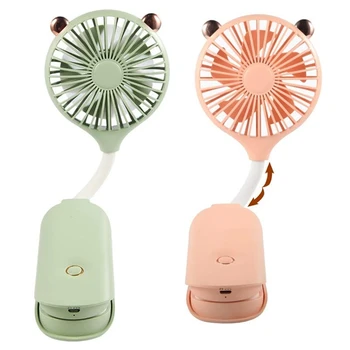 

Small Personal USB Desk Fan Clip On,Portable Mini Fan for Stroller, Best Gifts for Women Mom Wife