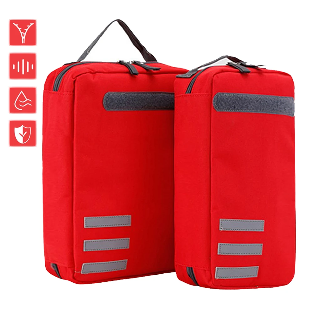 

Outdoor First Aid Bag Emergency Medical Case Medicine Drug Pill Storage Pouch Portable Camping Travel Home Car Survival Pack