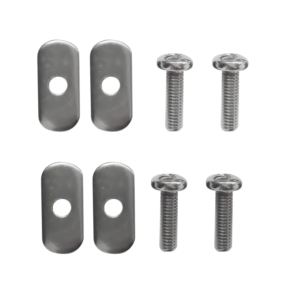 4 Sets of Stainless Steel Screw &amp Oval Nut Hardware for Kayak Track / Rail | Спорт и развлечения